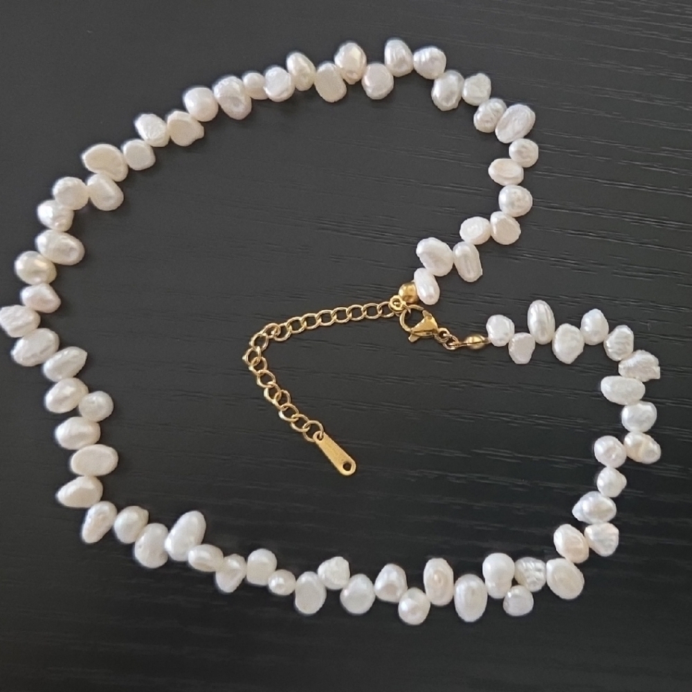 Vacation Imitation Baroque Pearl Necklace - Picture 4 of 4